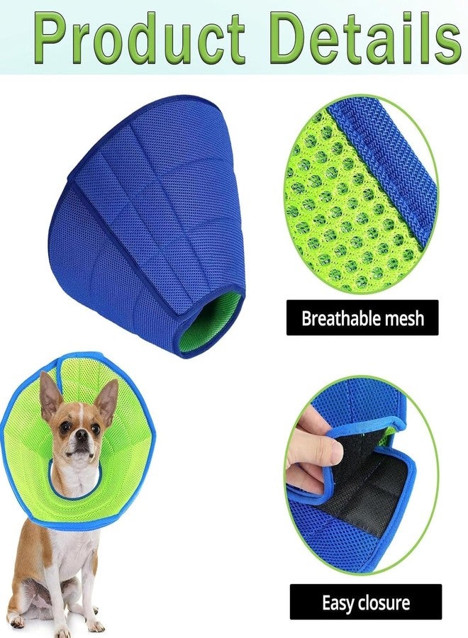 RupeeRise Dog Cone Collar, Adjustable Dog Cone for Medium Dogs to Prevent Licking and Biting, Comfortable Protective Collar for Pets Simple to Put On and Take Off - Image 2